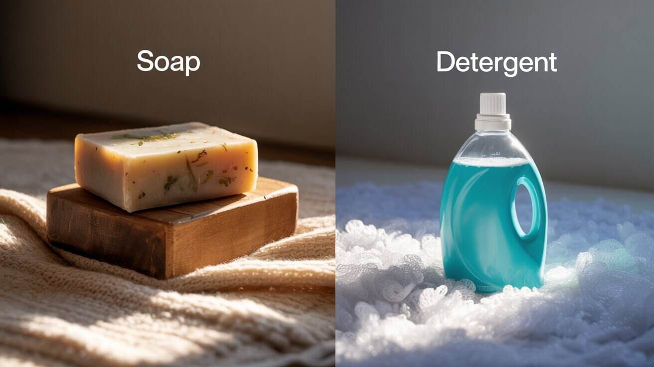Soap vs Detergent Comparison Differences Between Soap and Detergent